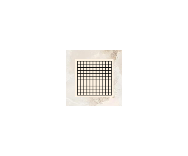Mozaika jako mramor Bottega Glamour Mosaico ONICE WHITE 30x30 Luc. Rett. - béžová