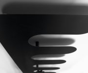 Sapho Evolla Otopné Těleso 490x1390mm, černá Mat