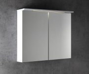 Aqualine Kawa Strip Galerka S Led Osvětlením 80x70x22cm, Bílá