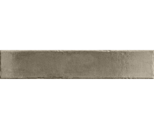 Obklad jako beton Del Conca Faetano Progetto 1962 PO11 Visone Brick 1962 7,5x40 Luc. - šedá