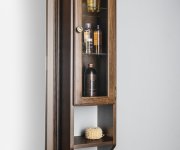 Sapho Retro Skříňka K Zrcadlu 25x115x20cm, Pravá, Buk