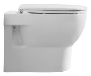Isvea Absolute Závěsná Wc Mísa, Rimless, 35x50cm, Bílá