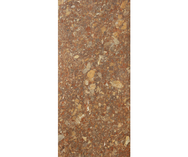 Dlažba jako kámen Del Conca Stone Edition HSE6 Venice Red 120x260 Nat. Rett. - hnědá