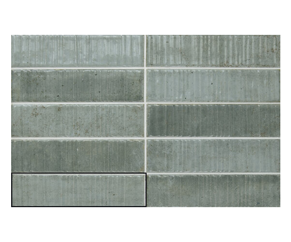 Obklad jako beton APE Ecstasy Groove Jade 5X20 - zelená