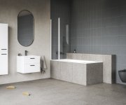 Vana Chrome Slim (tenký horní okraj) - Vana Chrome slim 150x70 C721300000