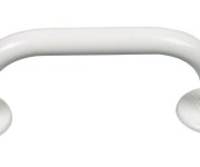 Aqualine White Line Madlo K Vaně 20cm Výška Pouze 8cm, Bílá