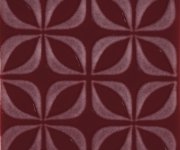 Vzorovaný dekor Aleluia Urban Atelier Decor Glam Sangue 10x10 - vínová