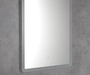 Aqualine Fago Zrcadlo S Led Osvětlením 60x80cm, Dotykový Senzor, Stmívatelné