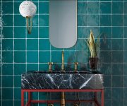 Obklad Equipe La Riviera Quetzal 13,2x13,2 - tyrkysová