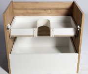 Aqualine Altair Umyvadlová Skříňka 67x60x45cm, Dub Emporio