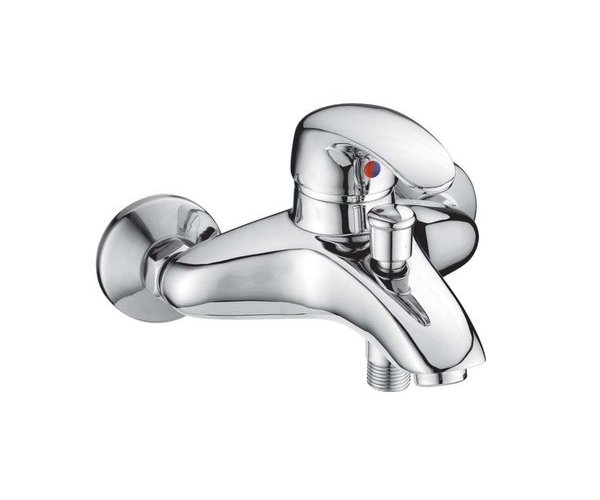 Vanová Stěnová Baterie Bez Příslušenství, Rozteč 150 Mm, Klik-klak - Chrom - Perla