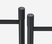 Umyvadlová stojánková baterie Revers RV 015 - RV 015A.20BLM Umyvadlová stojánková baterie 375 mm, bez výpusti, černá matná X070804