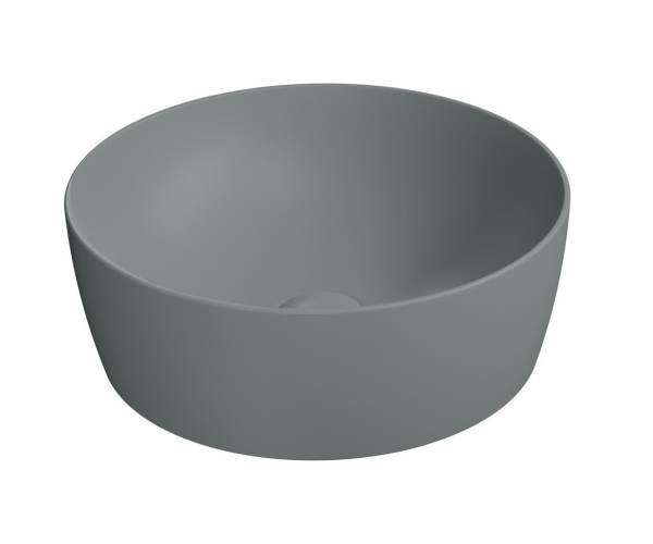 Gsi Nubes Keramické Umyvadlo Na Desku Průměr 40cm, Agave Mat