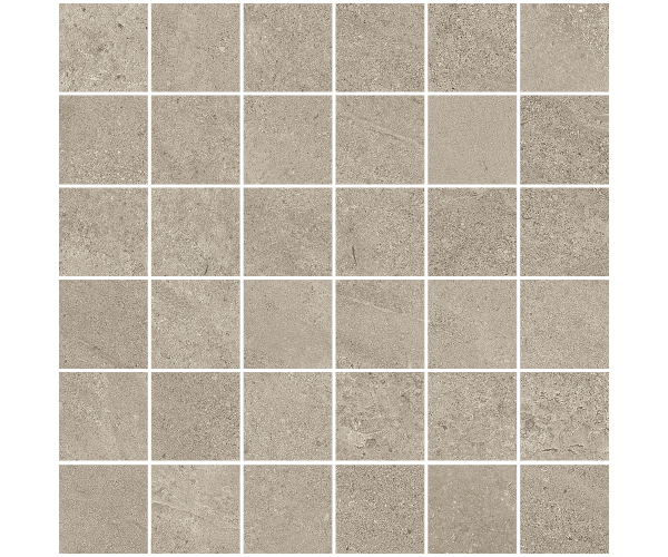 Mozaika jako kámen Sant Agostino Bergstone Mosaico Sand 30x30 Nat. Rett. - béžová