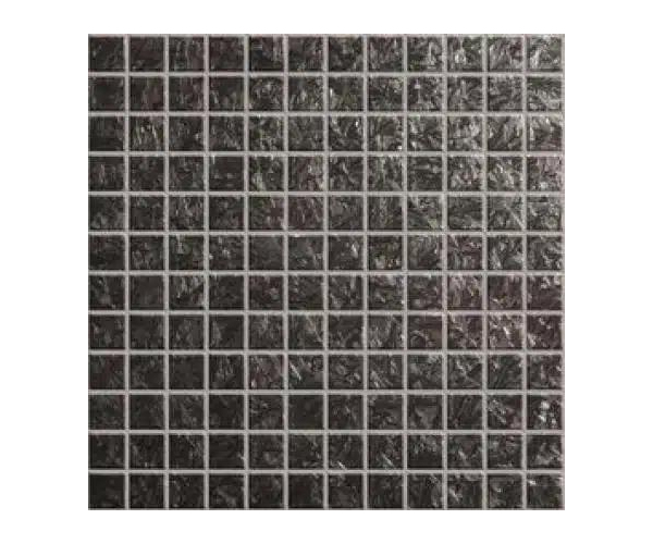 Luxusní mozaika Appiani Metallica Cristalli 30x30 (2,5x2,5) Lux. - antracitová