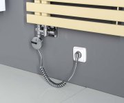 Sapho Twin Combi Připojovací Sada Ventilů Pro Středové Připojení, Pravá, Chrom