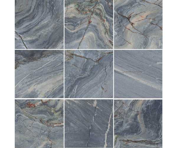 Dlažba jako kámen APE Deep Blue Oxid 15x15 - modrá