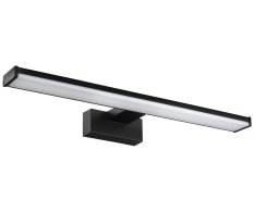 Sapho Chicago Led Svítidlo, 400x120mm, 8w, 230v, Ip44, Plast, černá Mat
