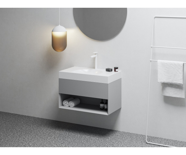 SD Lite 80 skříňka pod umyvadlo - SD Lite 80 skříňka pod umyvadlo Smoke Grey