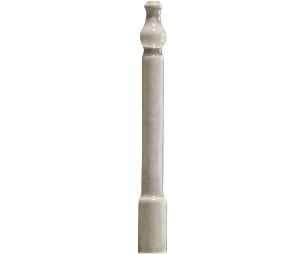 Grazia Venice Ang. Zoccolo Grey Craquele 2x20 - šedá