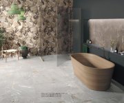 Dlažba jako kámen La Fenice Genesis Pearl 60x120 Rett. - šedá