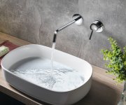 Isvea Infinity Oval Keramické Umyvadlo Na Desku, 55x36cm, Bílá