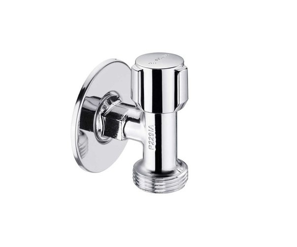 Rohový Regulační Ventil Comfort 1/2 X 3/4" Bez Zpětné Klapky, Horní Rukojeť, Chrom