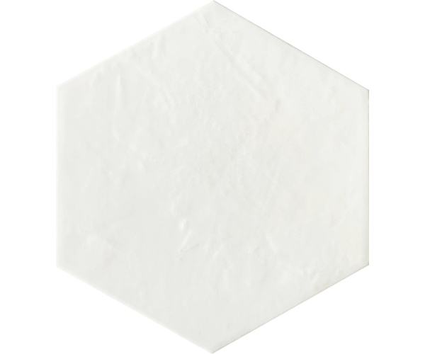 Dlažba Elios Dust Ice exa 17,5x20 - bílá