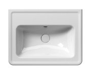 Gsi Classic Keramické Umyvadlo 60x46cm, Bez Otvoru, Bílá Extraglaze