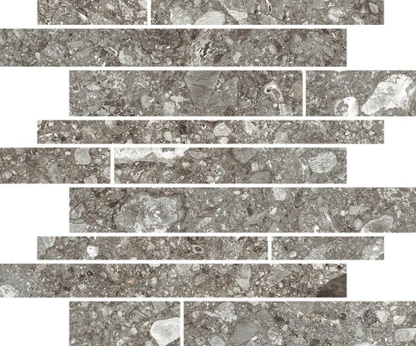 Mozaika jako terrazzo Mirage NORR Grå RR02 Portnoy 30x30 Nat. - šedá