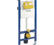 Mereo Wc Set - Smart Flush Rimless Wc Oblé, Modul Pro Sádrokarton, Bílé Hranaté Tlačítko