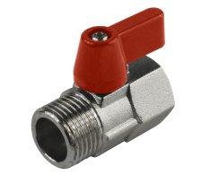 Klum Kohout Kulový Kovaný Mini, Voda, Fxm, 3/8"