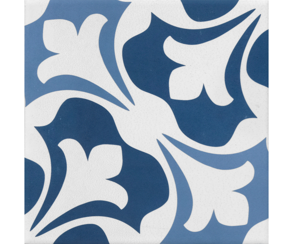 Retro dlažba Tonalite Aquarel Decoro Sirius Blu 15x15