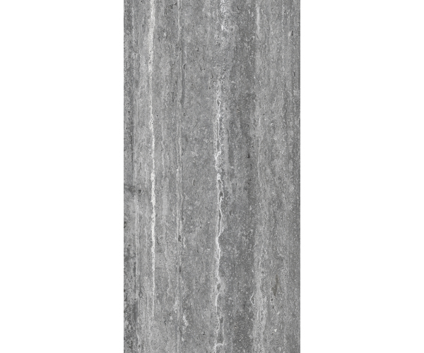 Dlažba jako kámen Mirage Elysian EY08 Travertino Dark 30x60 Nat. Rett. - šedá