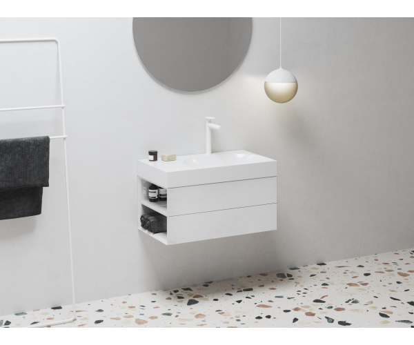 SD Lite 80 L/P skříňka pod umyvadlo - SD Lite 80 L skříňka pod umyvadlo bílá