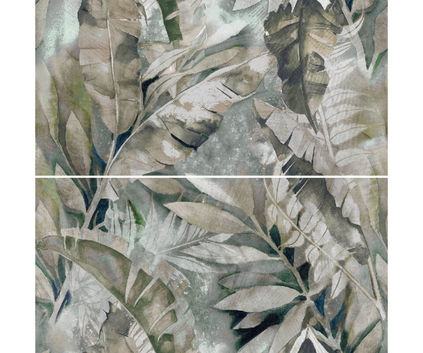 Dekor APE Four Seasons Decor Set(2) Winter 60x120 Rett. - šedá