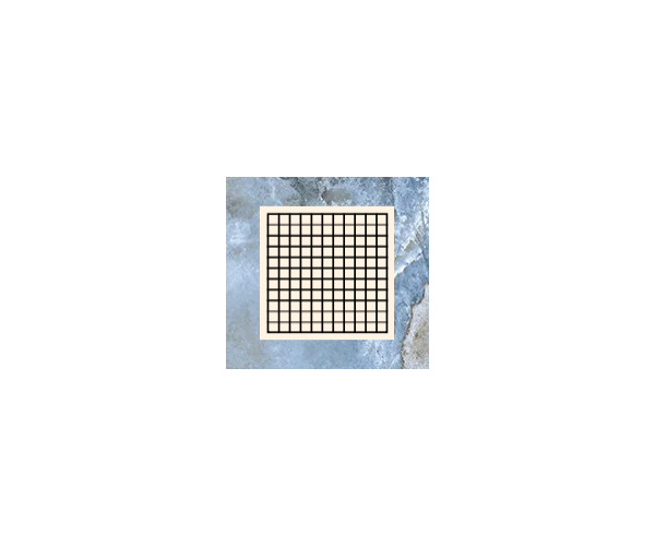 Mozaika jako mramor Bottega Glamour Mosaico ONICE BLUE 30x30 Mat. Rett. - modrá