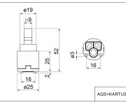 Kartuše Pro Baterie Ki111115, Ki102212 AQS+KARTUS-13