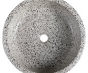 Sapho Priori Keramické Umyvadlo Na Desku, ø 41cm, Granit
