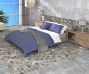 Vzorovaná dlažba Absolut Keramika Corfu Santorini 60x60 Mix