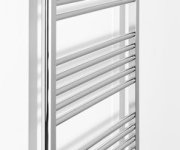 Aqualine Alya Otopné Těleso Rovné 600x1600mm, Středové Připojení, Chrom