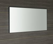 Sapho Arowana Zrcadlo V Rámu 120x60cm, černá Mat