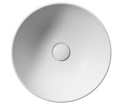 Gsi Nubes Keramické Umyvadlo Na Desku Průměr 40cm, Bílá Mat