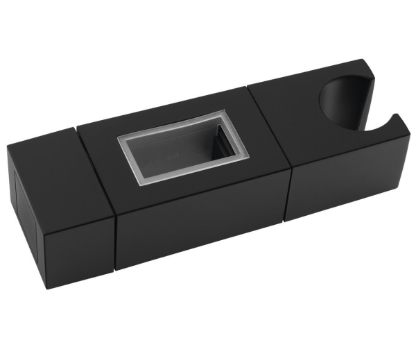 Sapho Držák Pro Sprchovou Tyč 30x15mm, Abs/černá Mat