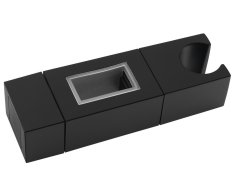 Sapho Držák Pro Sprchovou Tyč 30x15mm, Abs/černá Mat