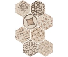 Equipe Hexatile Cement Garden Sand 17,5x20