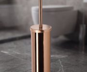 Sapho X-round Copper Wc štětka Na Postavení, Měď Mat