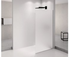 Polysan Architex Black Matt Sprchová Zástěna 662mm, Matné Sklo