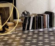 Retro dlažba Tonalite Geomat  Estella Cemento 20x20 - šedá