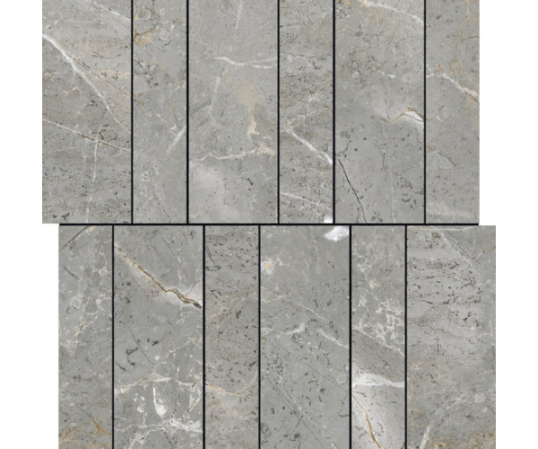 Dlažba jako mramor APE Augustus Malla Grey Natural 30X31 - šedá